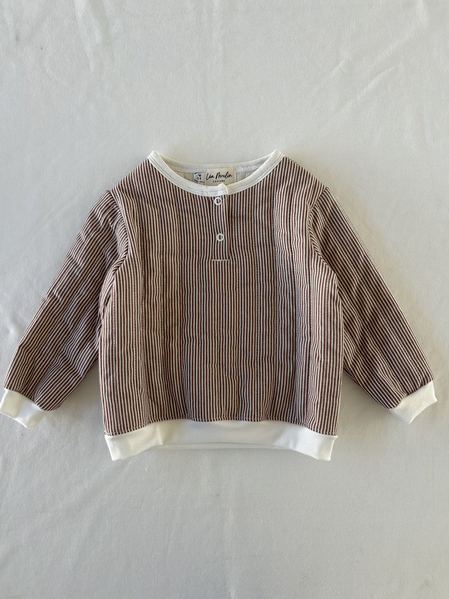 Ensemble matelassé sweat pantalon