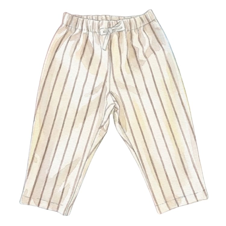 Sélection de bloomers et pantalons pour bébé en gaze de coton - Collection Bas faits main en France