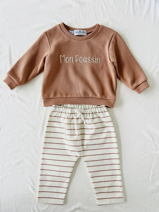 ensemble sweat pantalon mixte bio 
