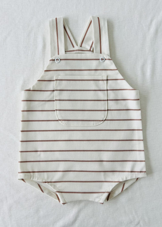 barboteuse mixte denim bio bébé 