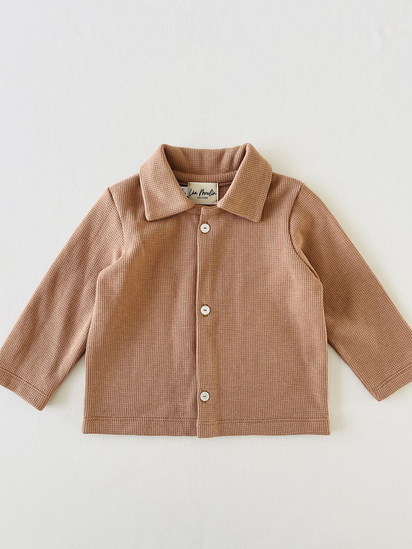 ensemble mixte bébé oeko tex bio gots camel coton 