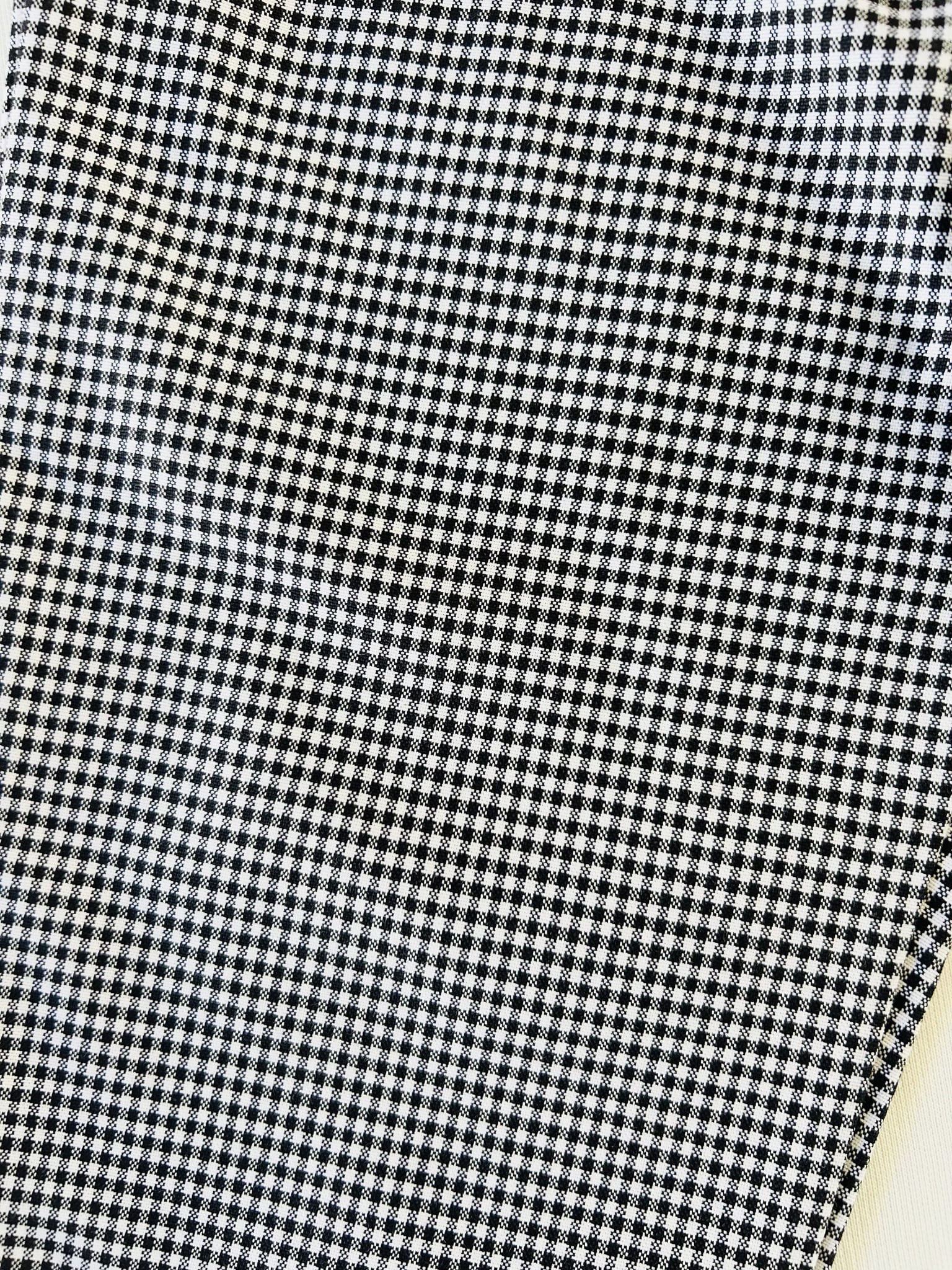 pantalon vichy mixte
