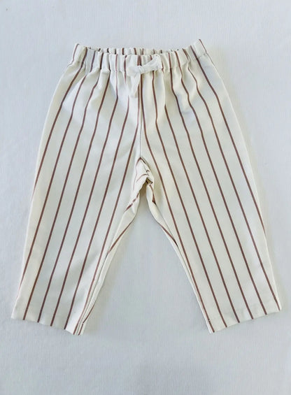 Création Léa Moulin : pantalon souple coton et élasthanne